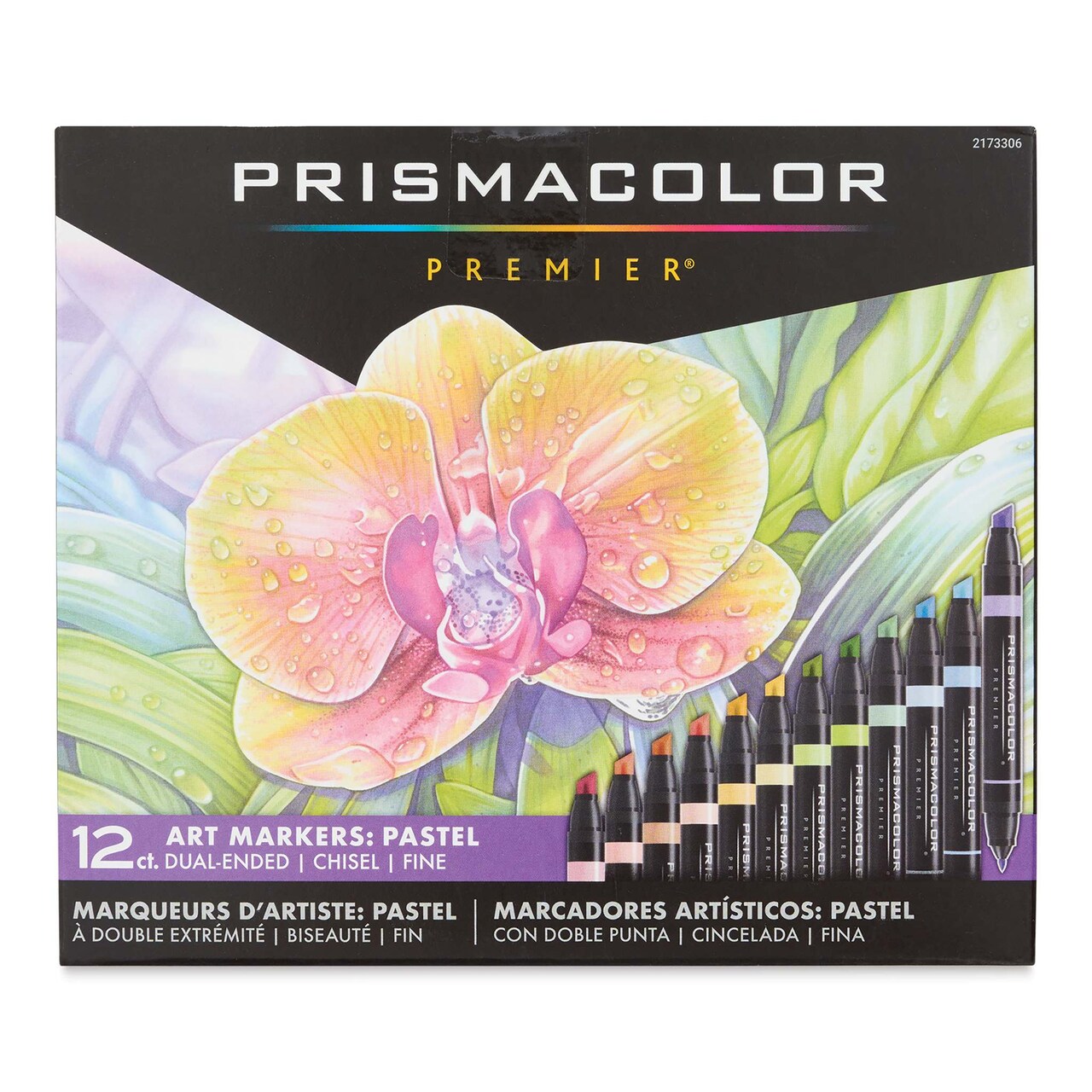 Prismacolor Premier Dual-Ended Art Markers - Pastel, Set of 12
